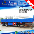 Dual axles column side board 40tons transporting bulk cargo semi- trailer for sale